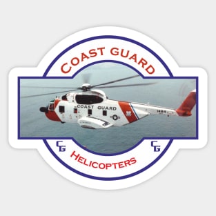 US Coastguard search and rescue Helicopter, Sticker